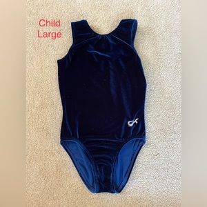 Blue GK elite leotard child large
